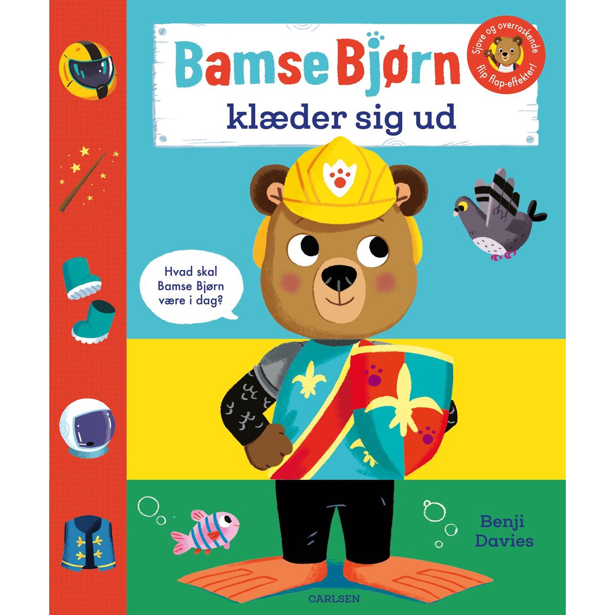 Bamse Bjørn klæder sig ud