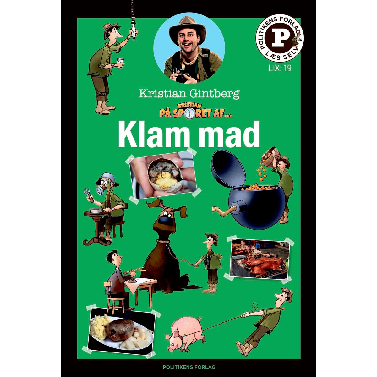 Kristian på sporet af klam mad - Læs selv-serie