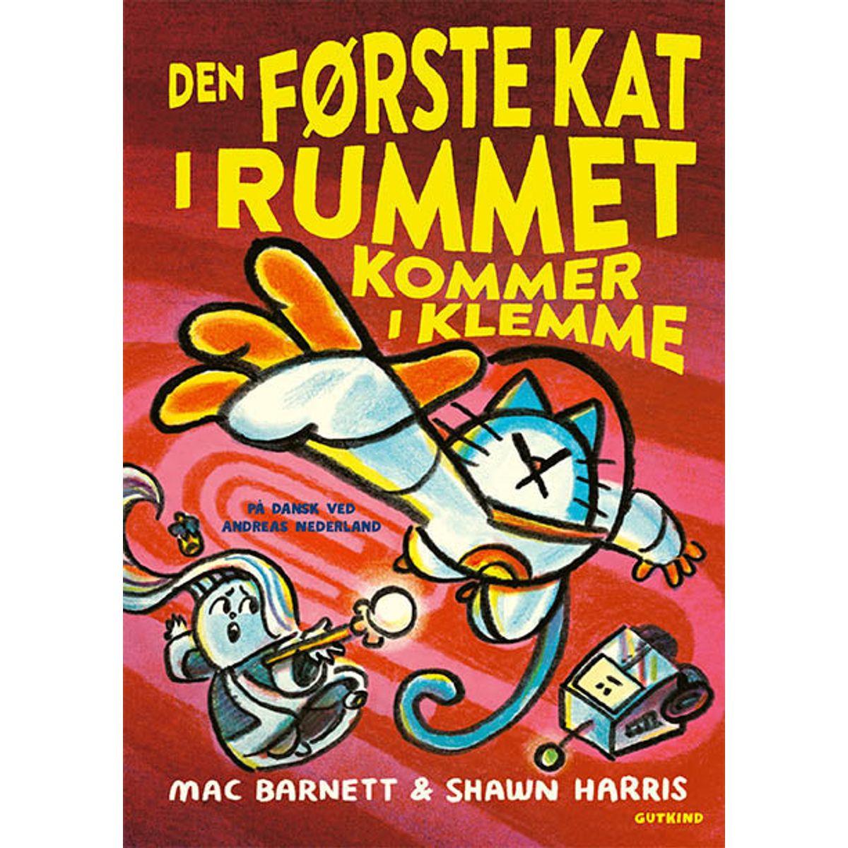 Den første kat i rummet kommer i klemme