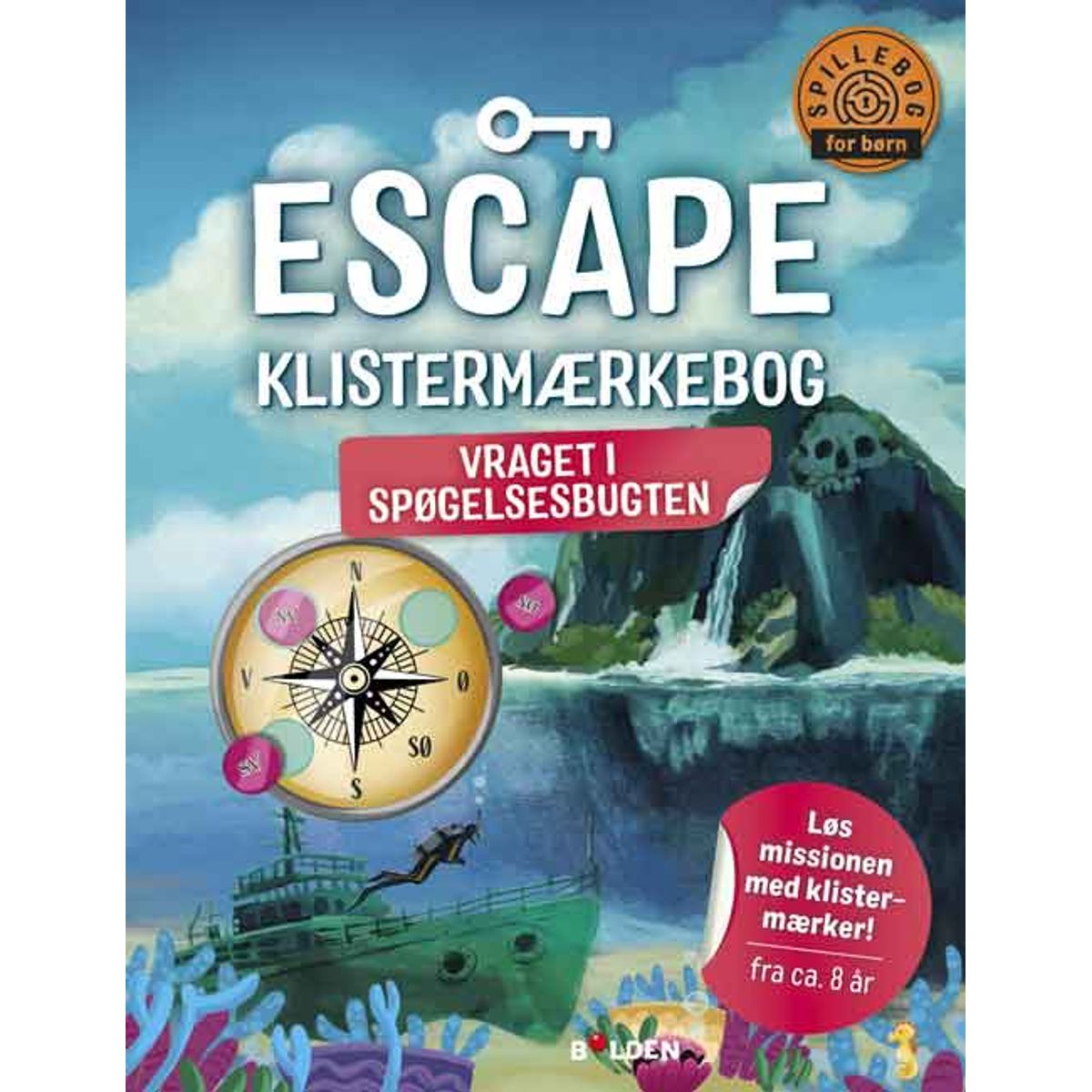 Escape Klistermærkebog: Vraget i Spøgelsesbugten