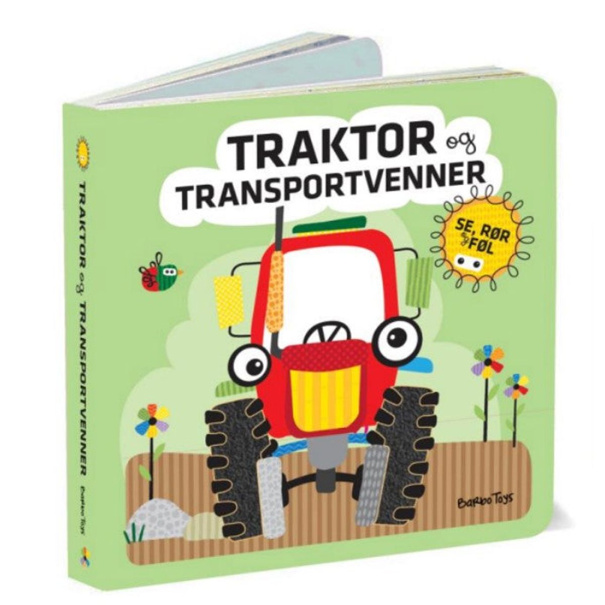 Wacky Wonders Touch & Feel Book - Tracktor (DK)