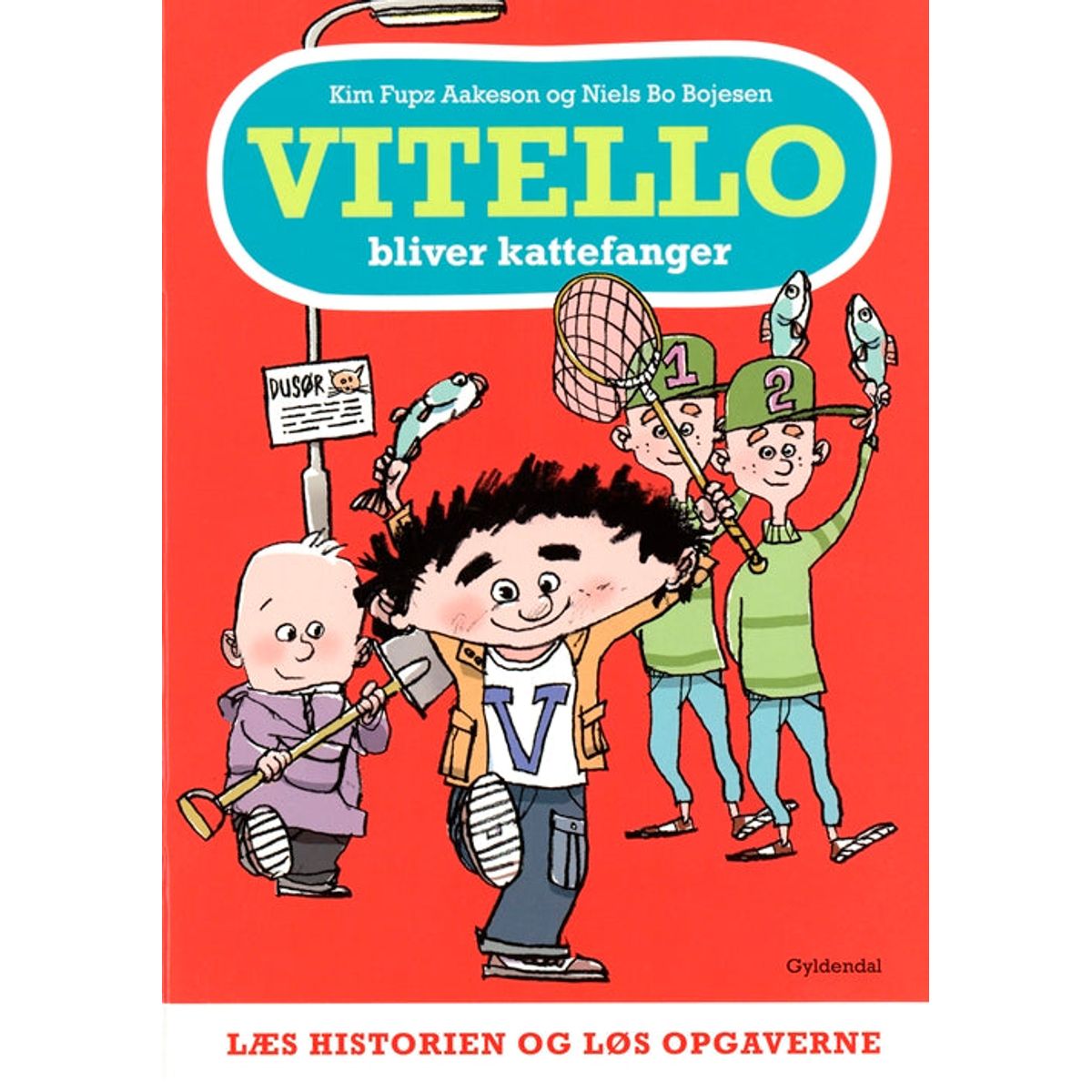 Vitello bliver kattefanger - Læs historien og løs opgaverne