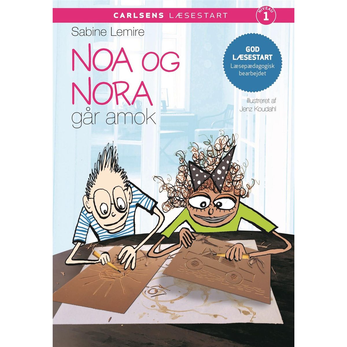 Carlsens læsestart - Noa og Nora går amok