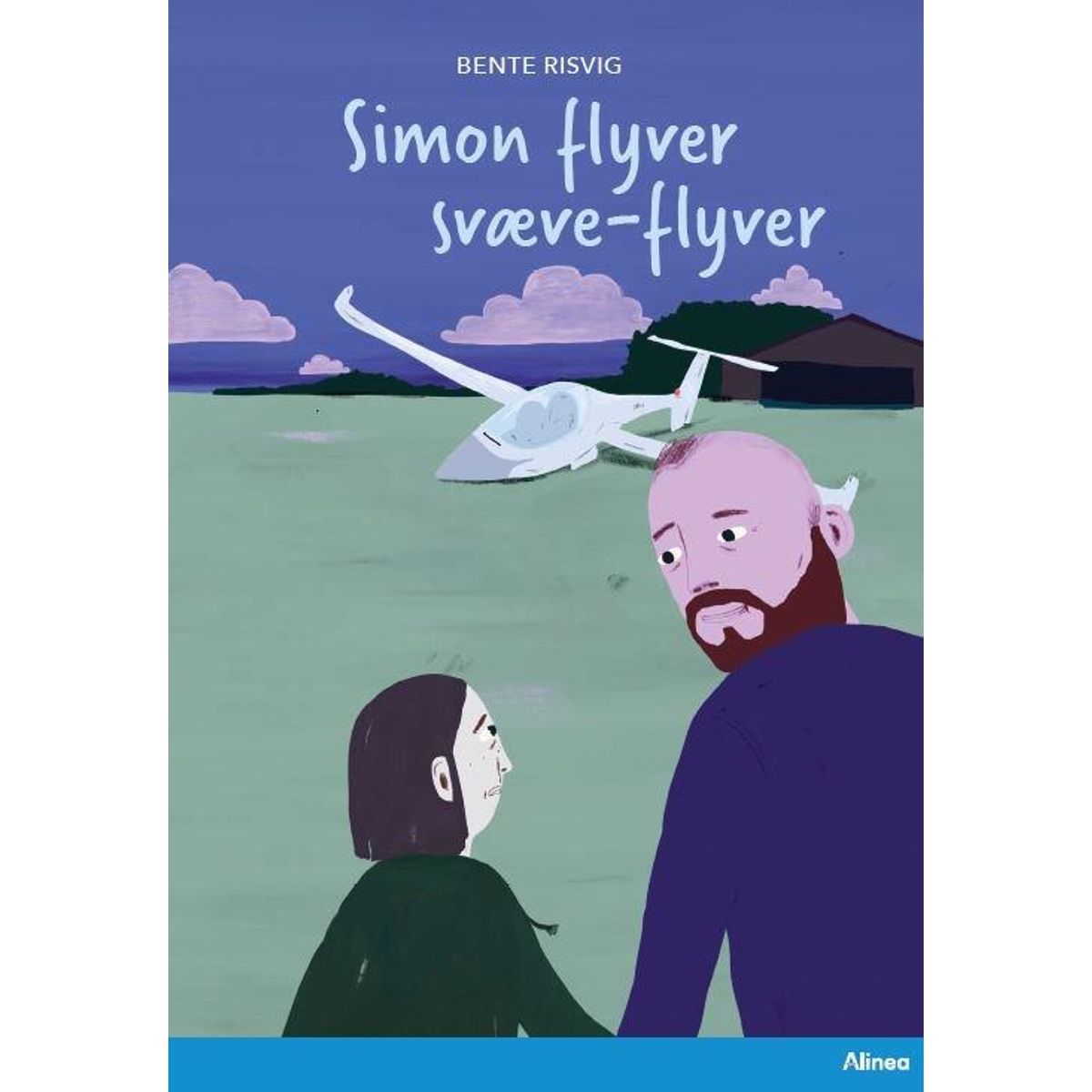 Simon flyver svæveflyver, blå læseklub