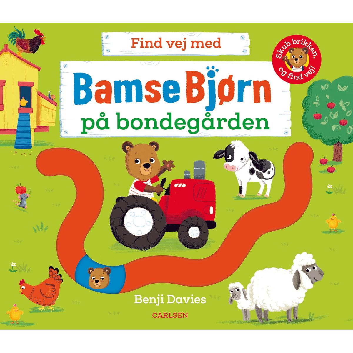 Find vej med Bamse Bjørn: På bondegården