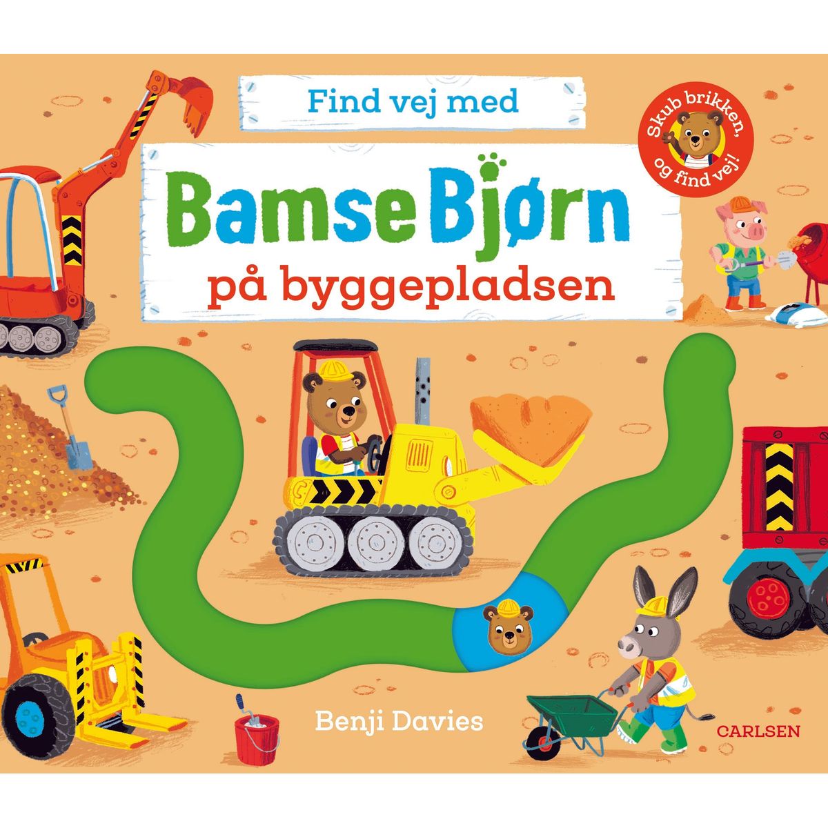 Find vej med Bamse Bjørn: På byggepladsen