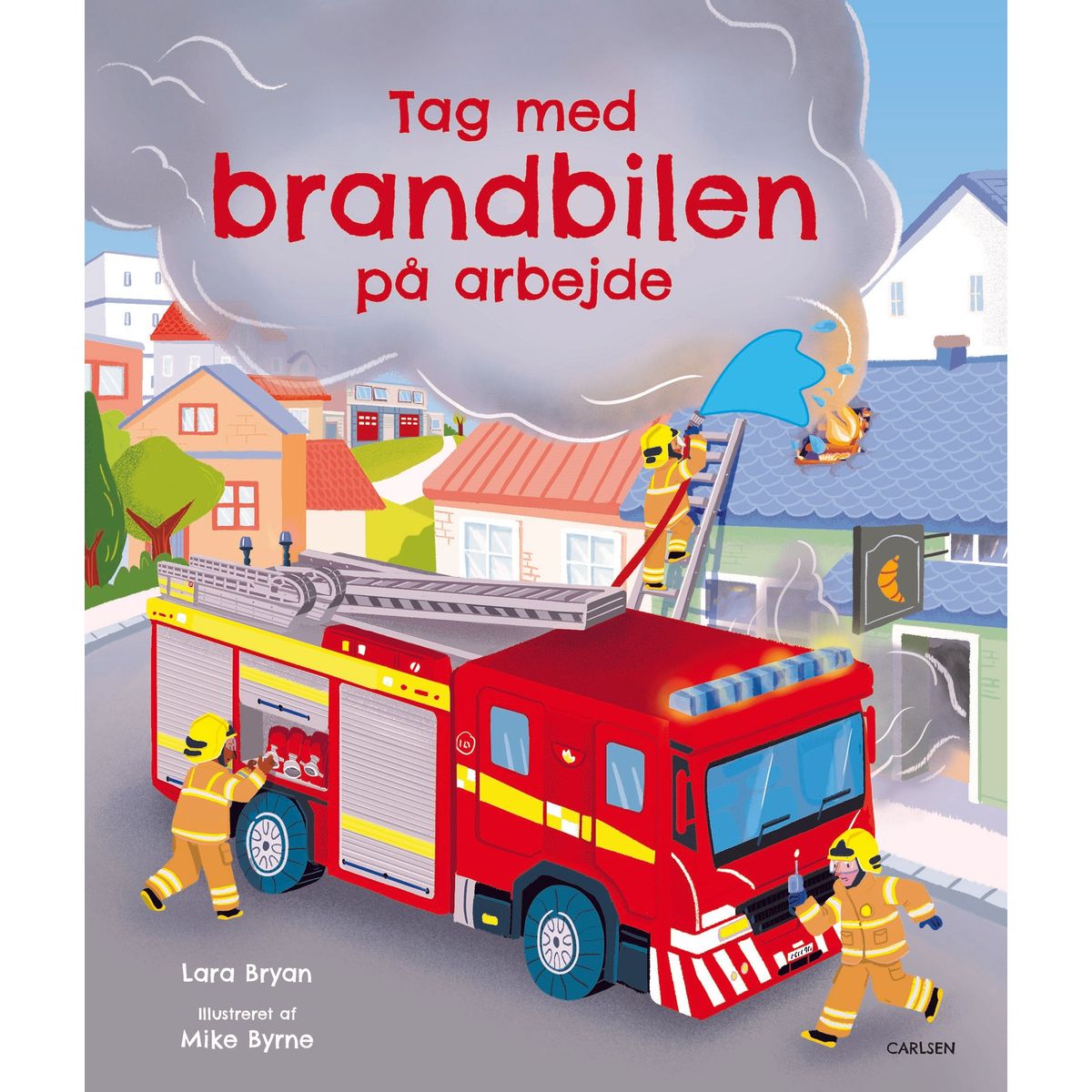 Tag med brandbilen på arbejde