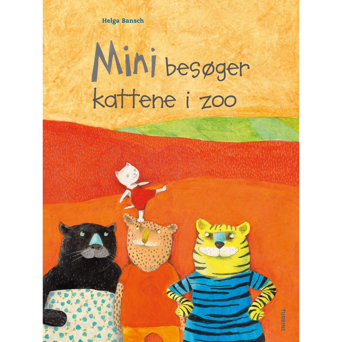 Mini besøger kattene i zoo