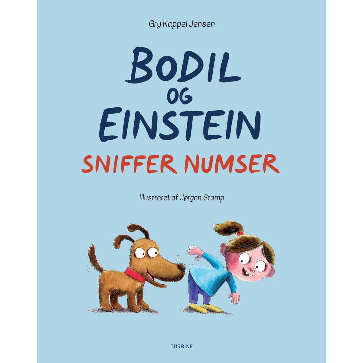 Bodil og Einstein sniffer numser