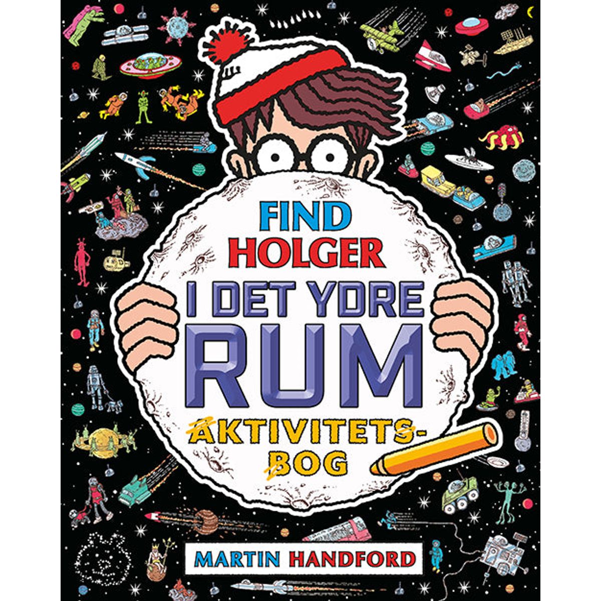 Find Holger - I det ydre rum - Aktivitetsbog