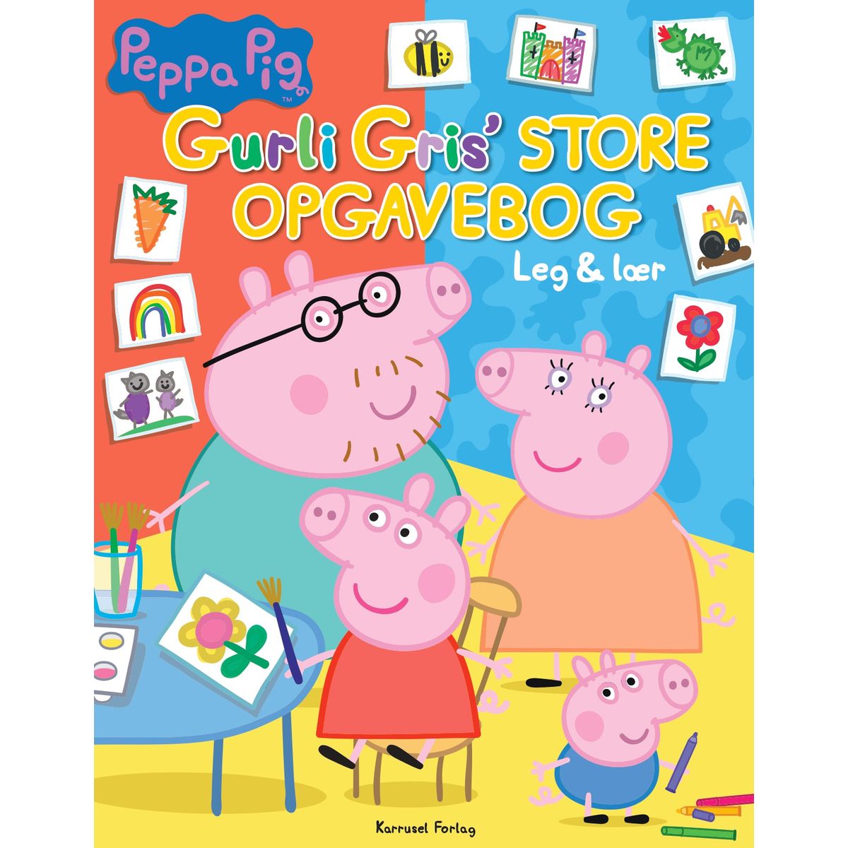 Peppa Pig - Gurli Gris' store opgavebog - Leg og lær