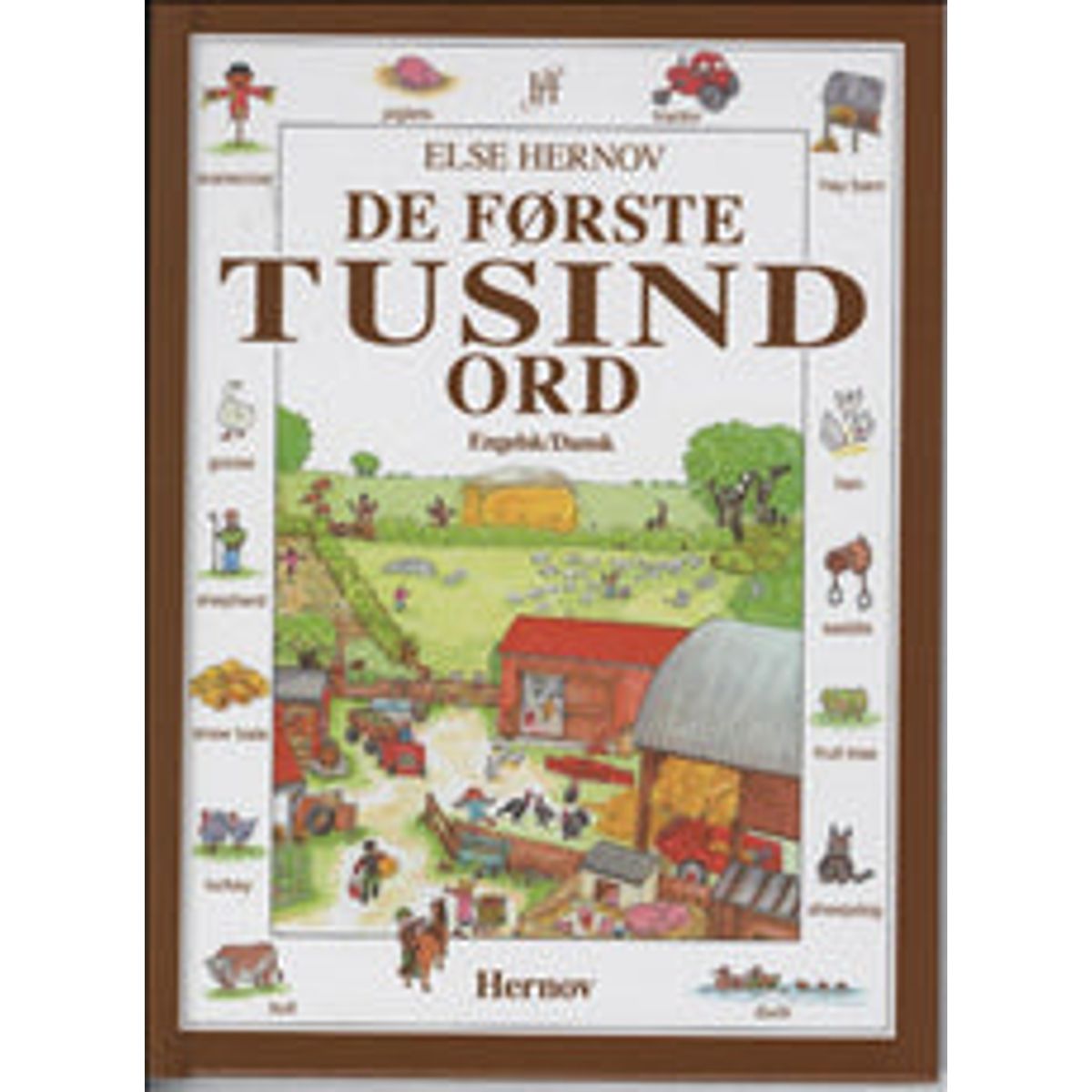 De første tusind ord - engelsk/dansk