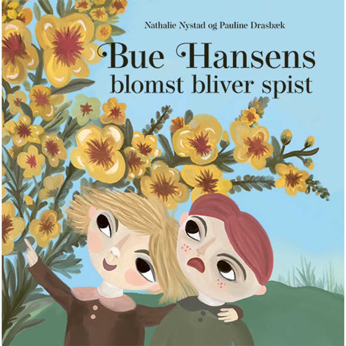 Bue Hansens blomst bliver spist