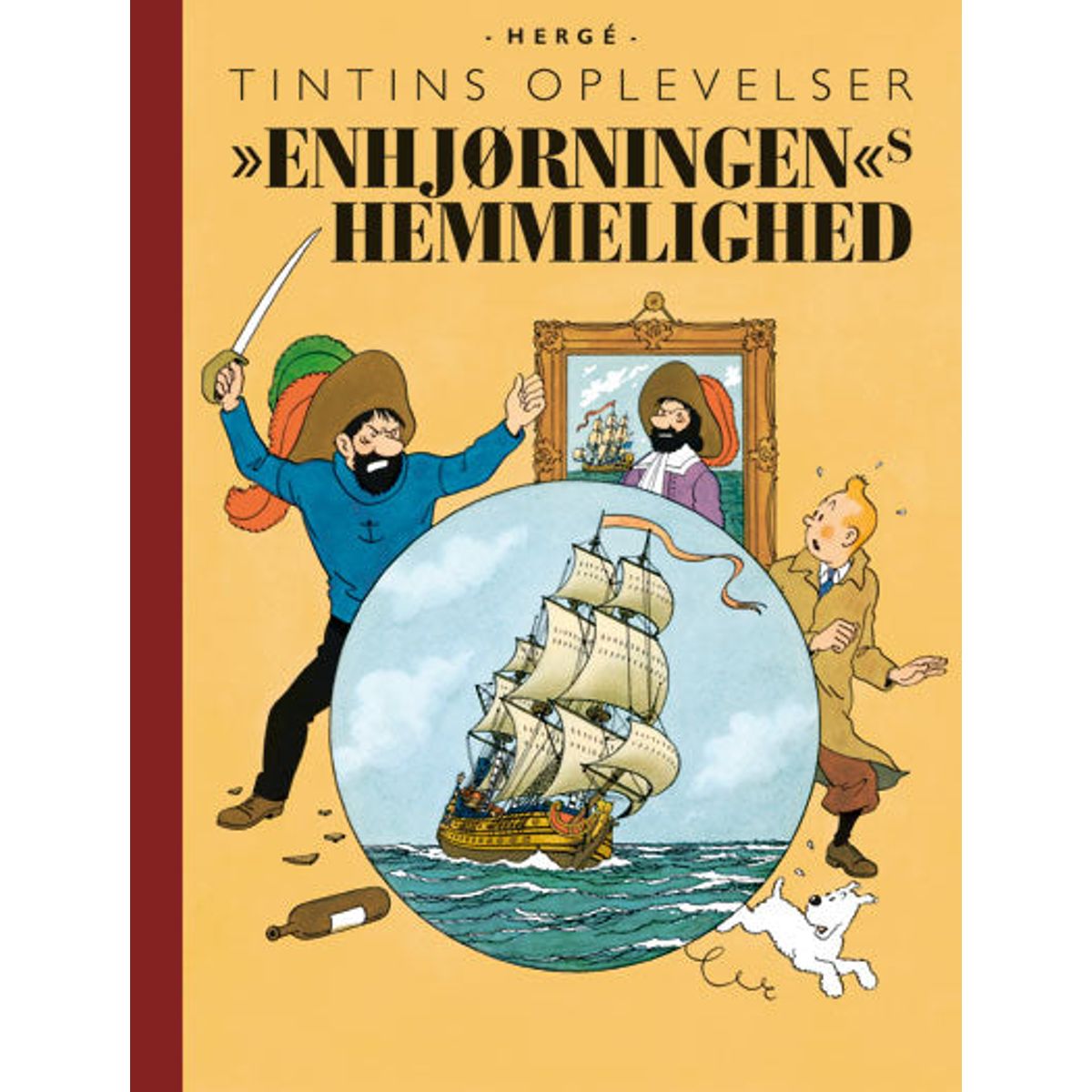 Tintin: Enhjørningen's hemmelighed - retroudgave