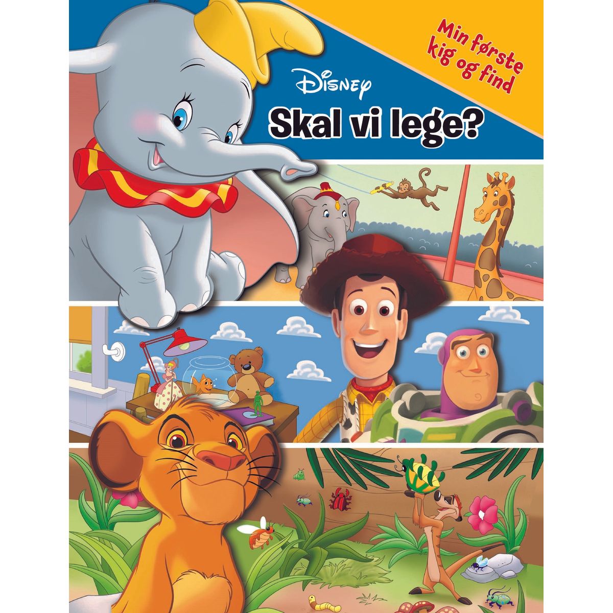 Disney - Skal vi lege? Min første kig og find