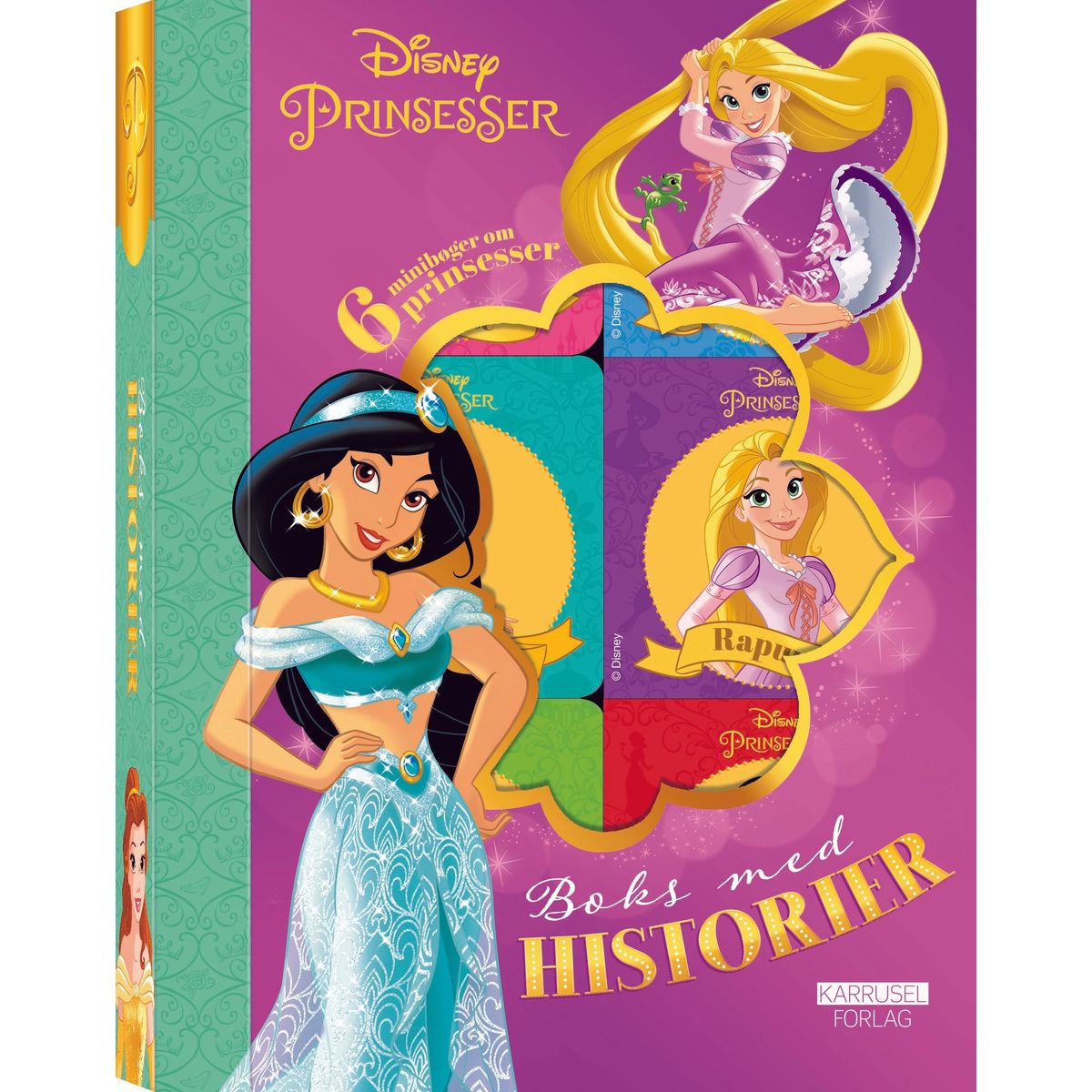 Disney Prinsesser - Boks med historier (med 6 minibøger)