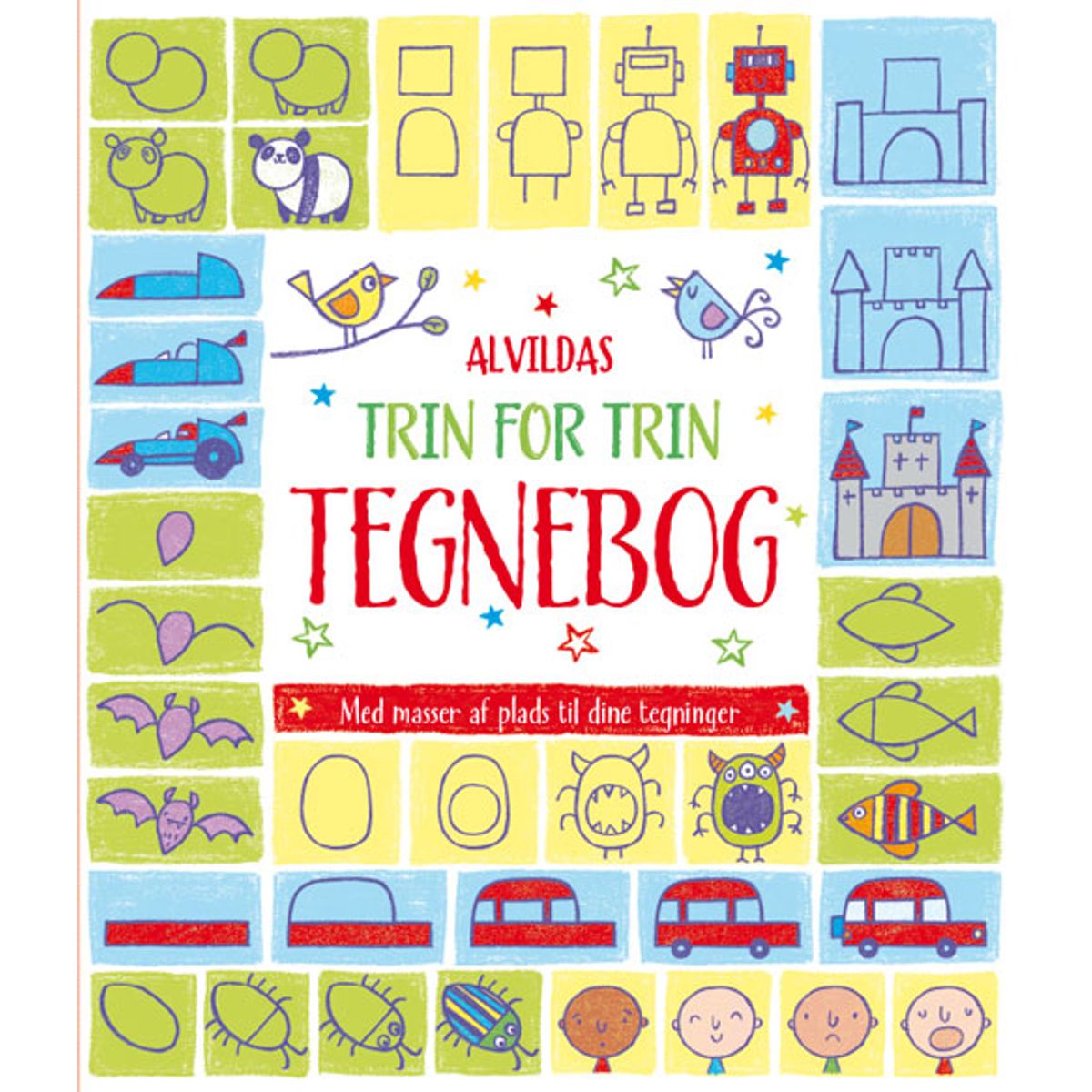 Alvildas trin for trin-tegnebog