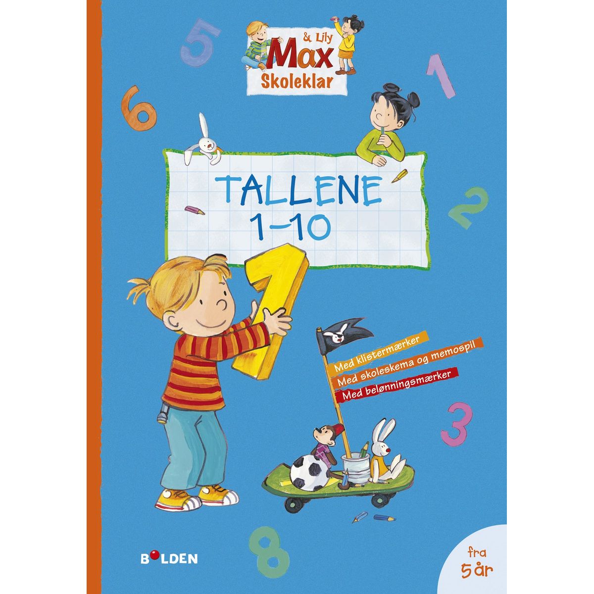 Max Skoleklar: Tallene 1-10