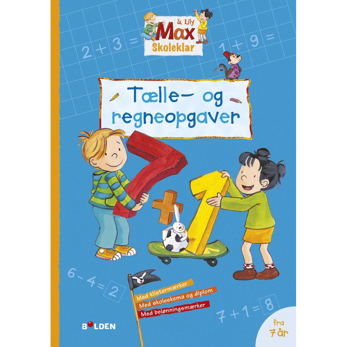 Max Skoleklar: Tælle - og regneopgaver