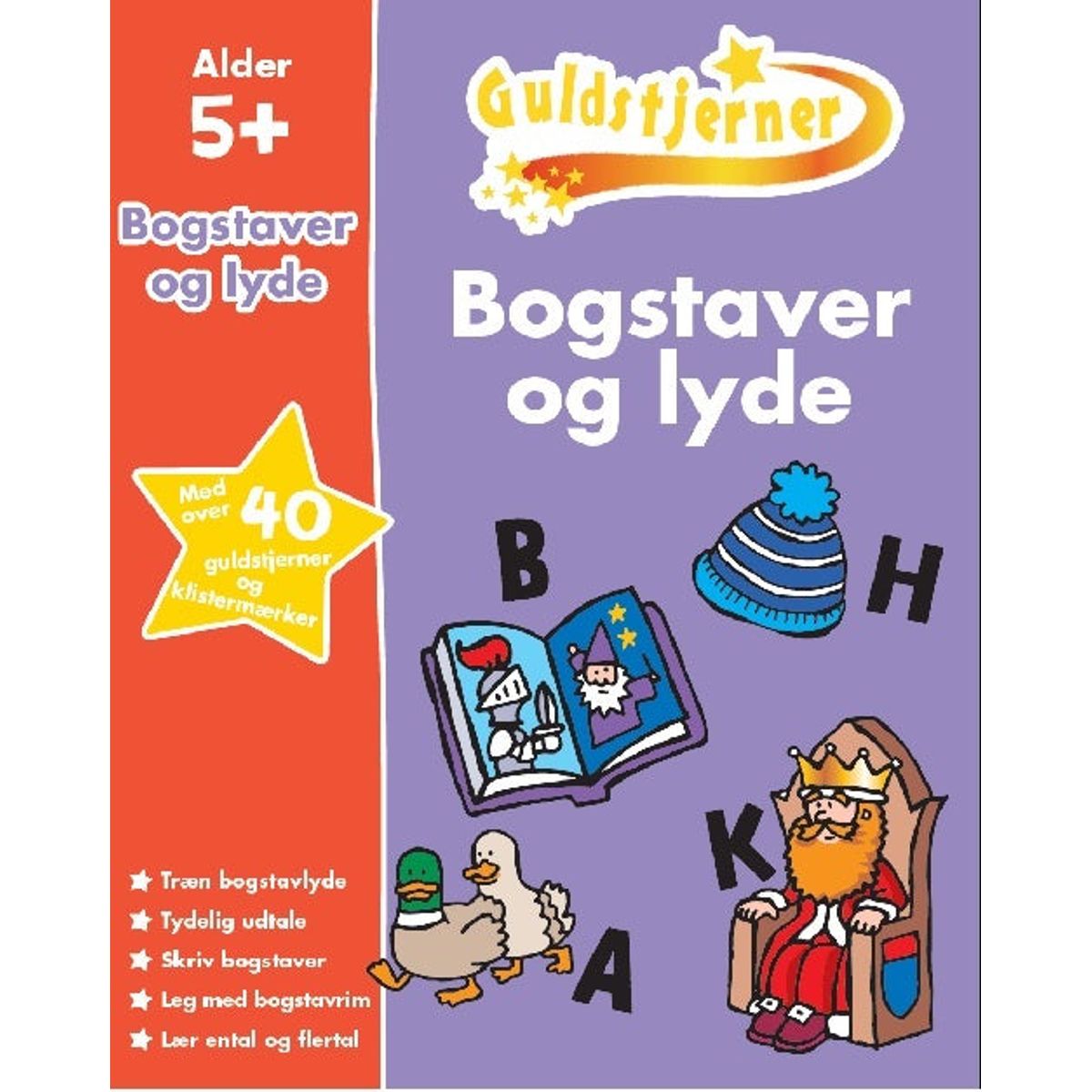 Guldstjerner - Bogstaver og lyde