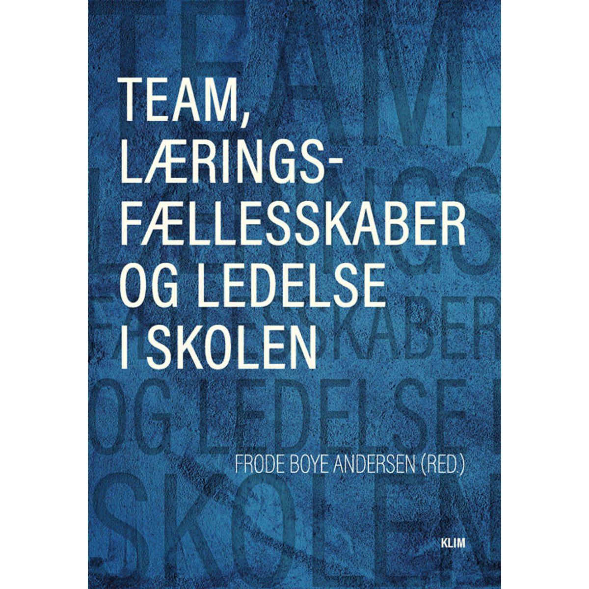 Team, læringsfællesskaber og ledelse