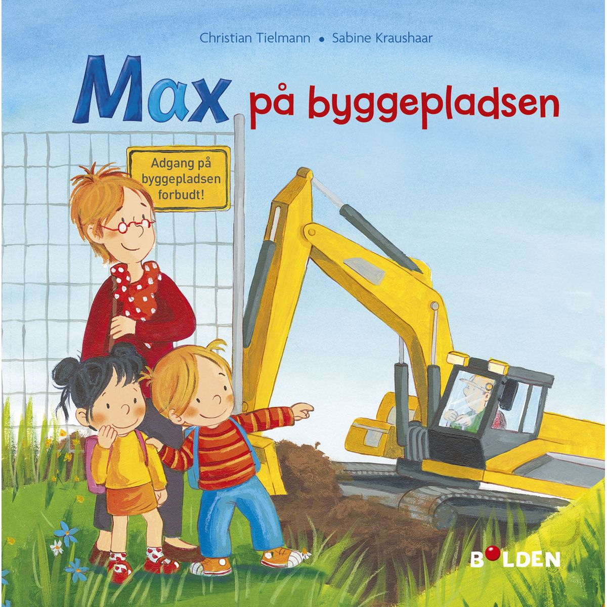 Max på byggepladsen