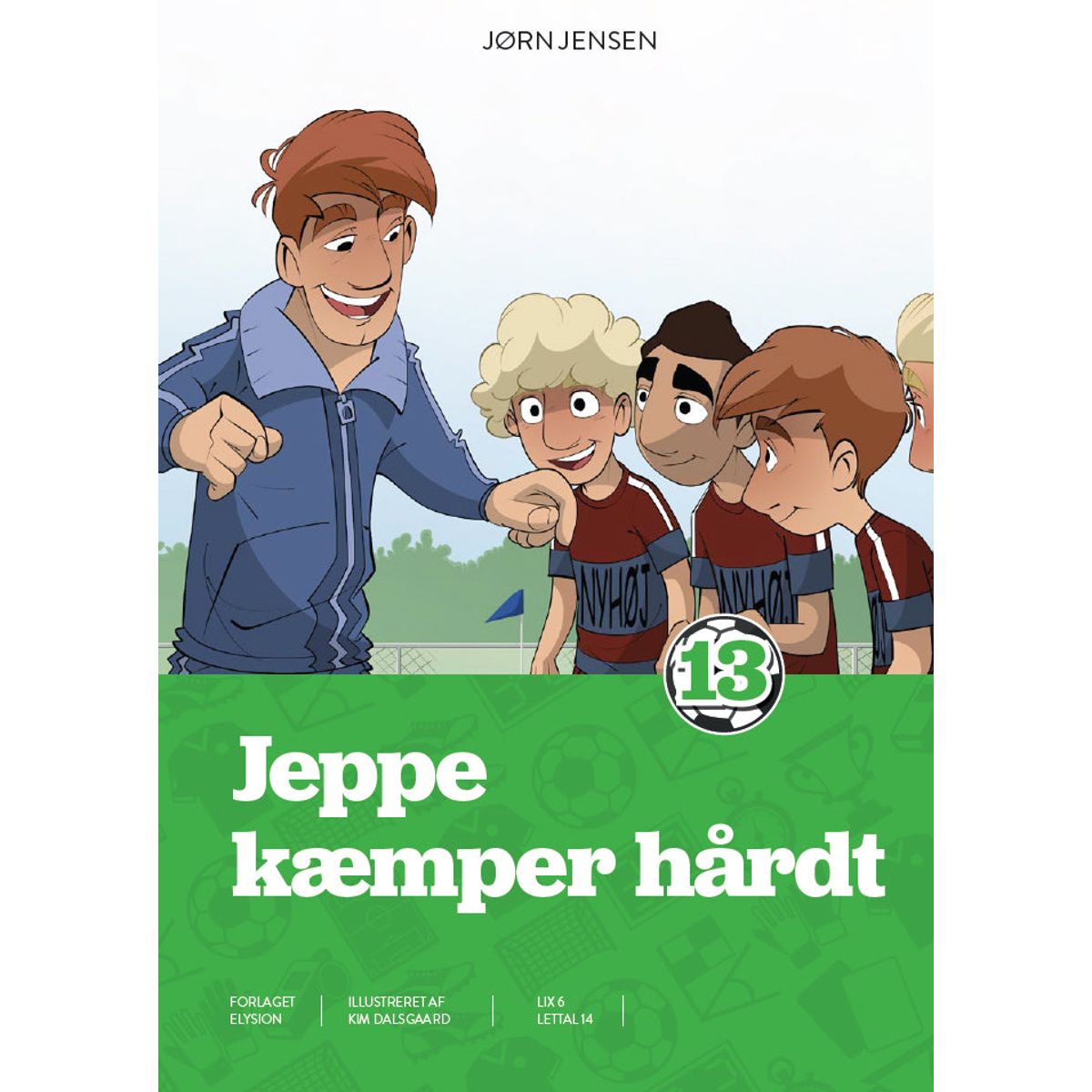 Jeppe kæmper hårdt