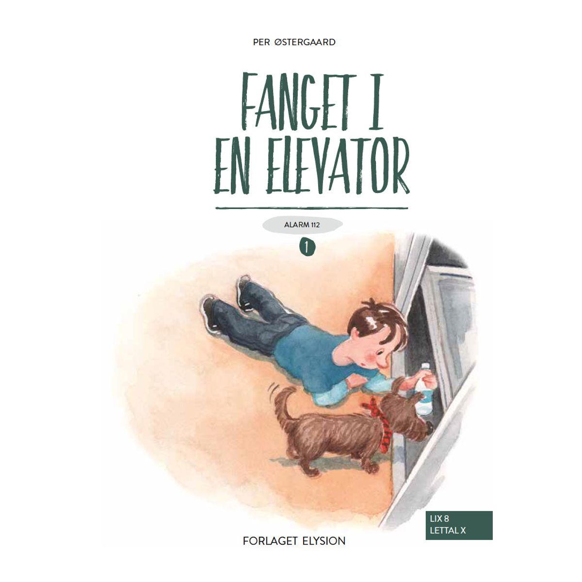 Fanget i en elevator