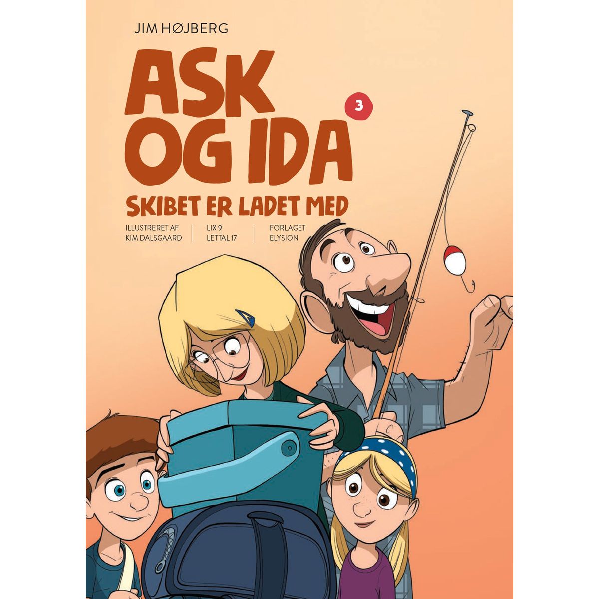 Skibet er ladet med