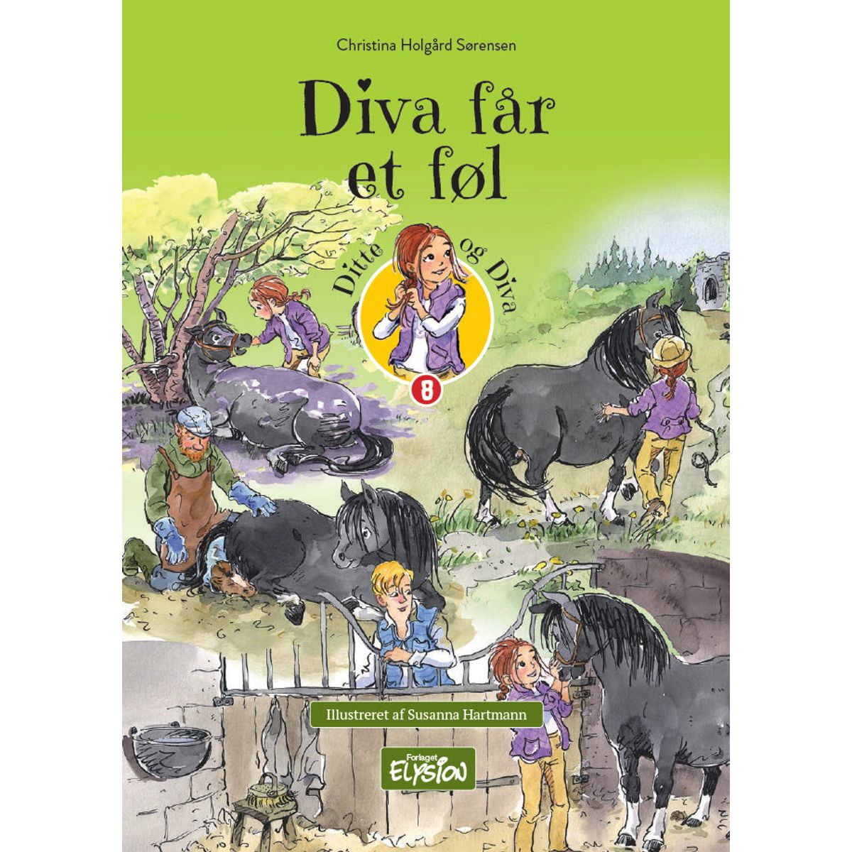 Diva får et føl