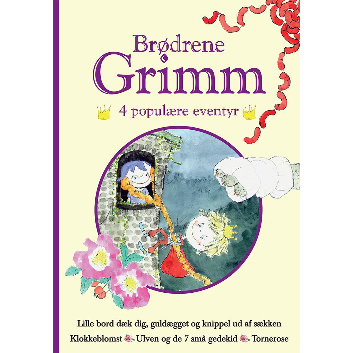 Brødrene Grimm - 4 populære eventyr Lilla