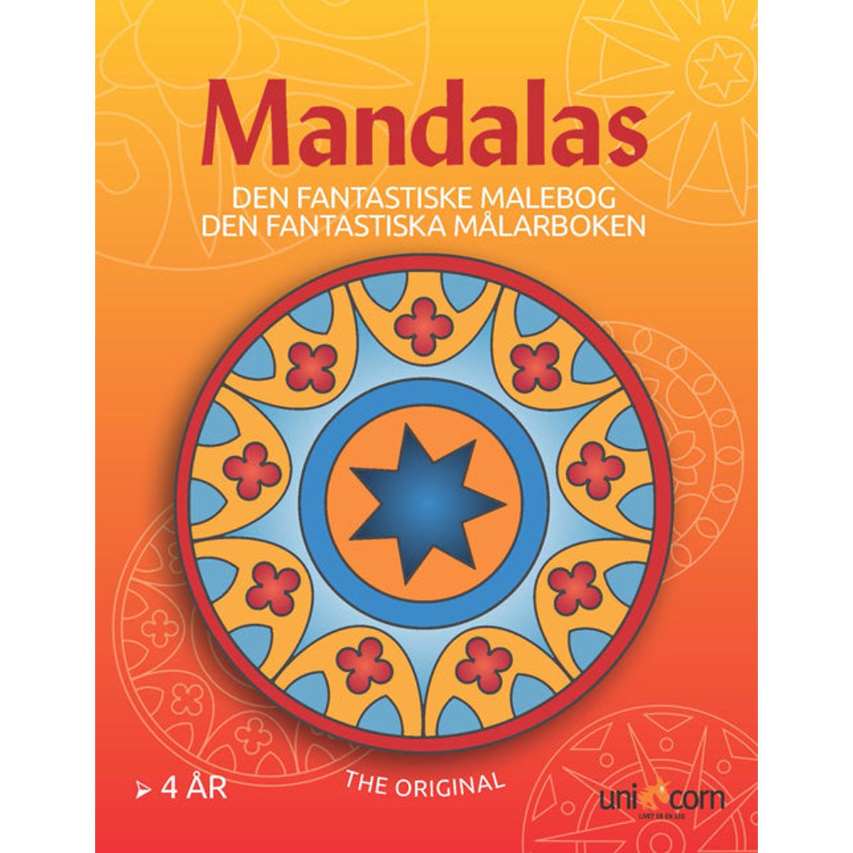 Den Fantastiske Malebog med Mandalas fra 4 år