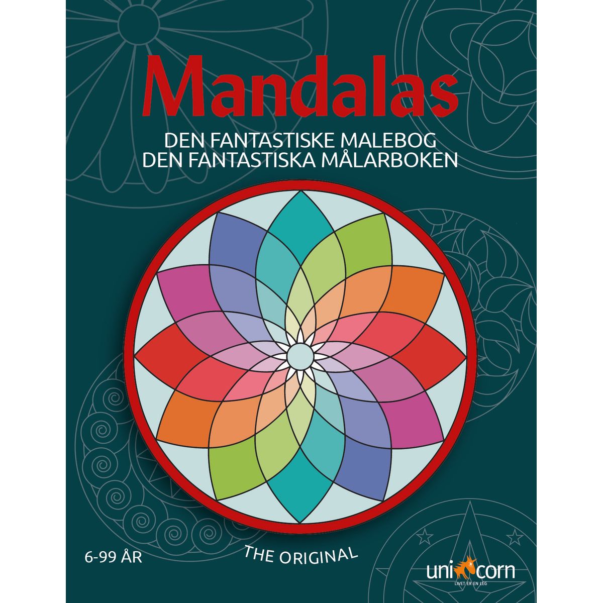 Den Fantastiske Malebog med Mandalas fra 6-99 år