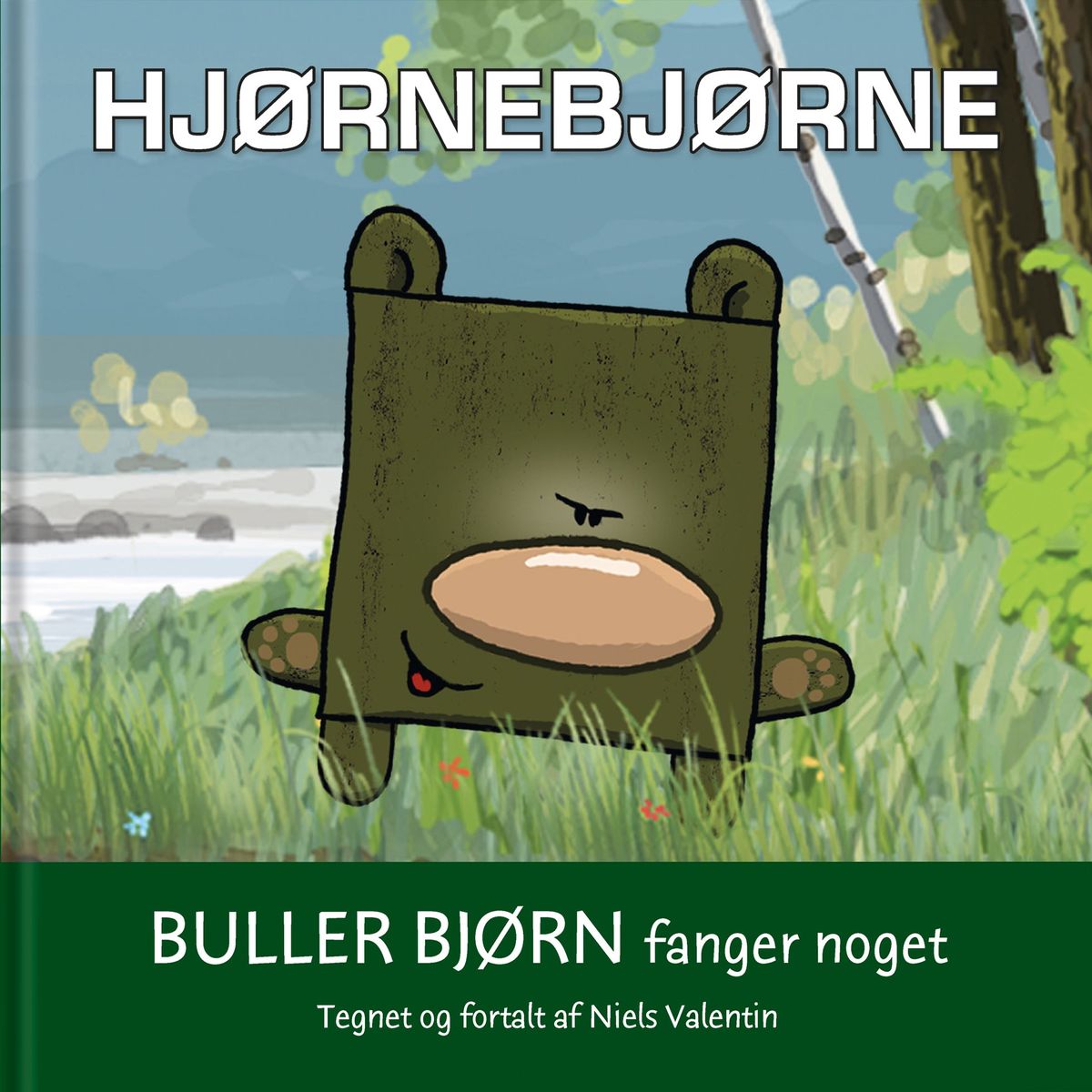 Hjørnebjørne; Buller Bjørn fanger noget