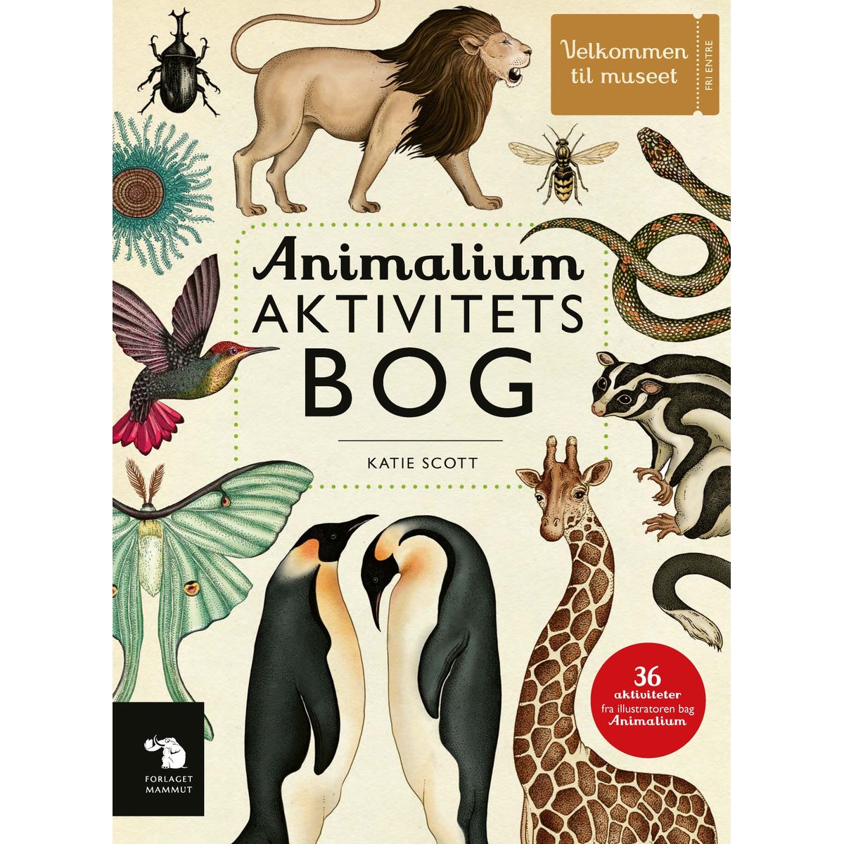 Animalium Aktivitetsbog