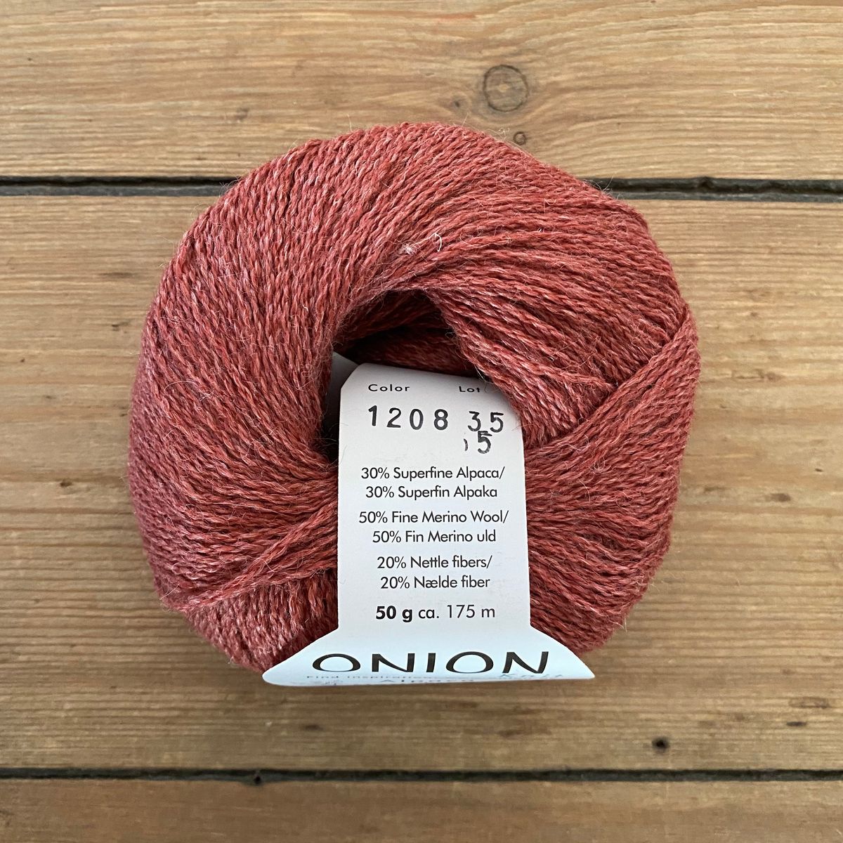 Onion Alpaca+Merino Wool+Nettles