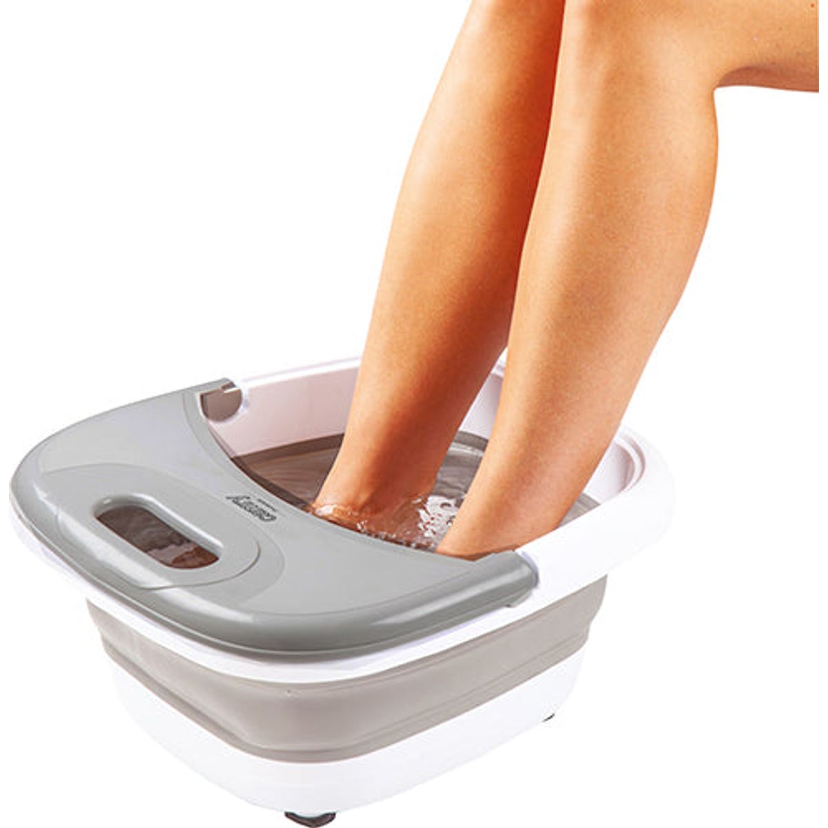 Foldbar Fodmassageapparat med Boble- og Vibrationsmassage - WeDoBetter.dk