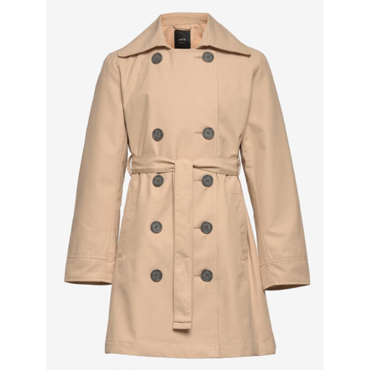 LMTD Menna Trenchcoat, Beige - Legekammeraten.dk