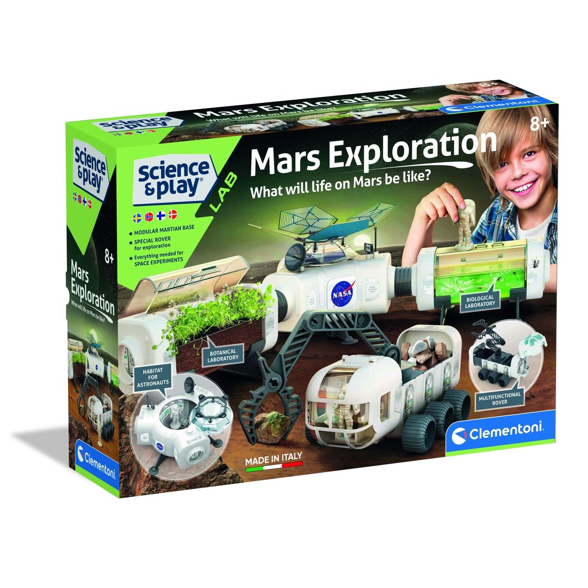 Clementoni Nasa Mars Exploration - Science & Play - Legekammeraten.dk