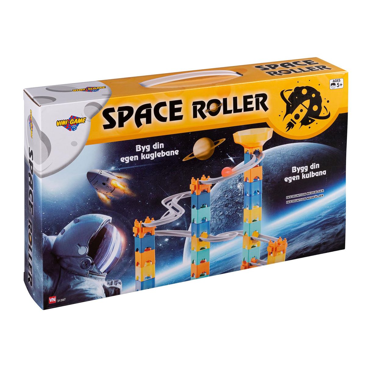 Space Roller Kuglebane 47 Dele - kuglebane - Legekammeraten.dk