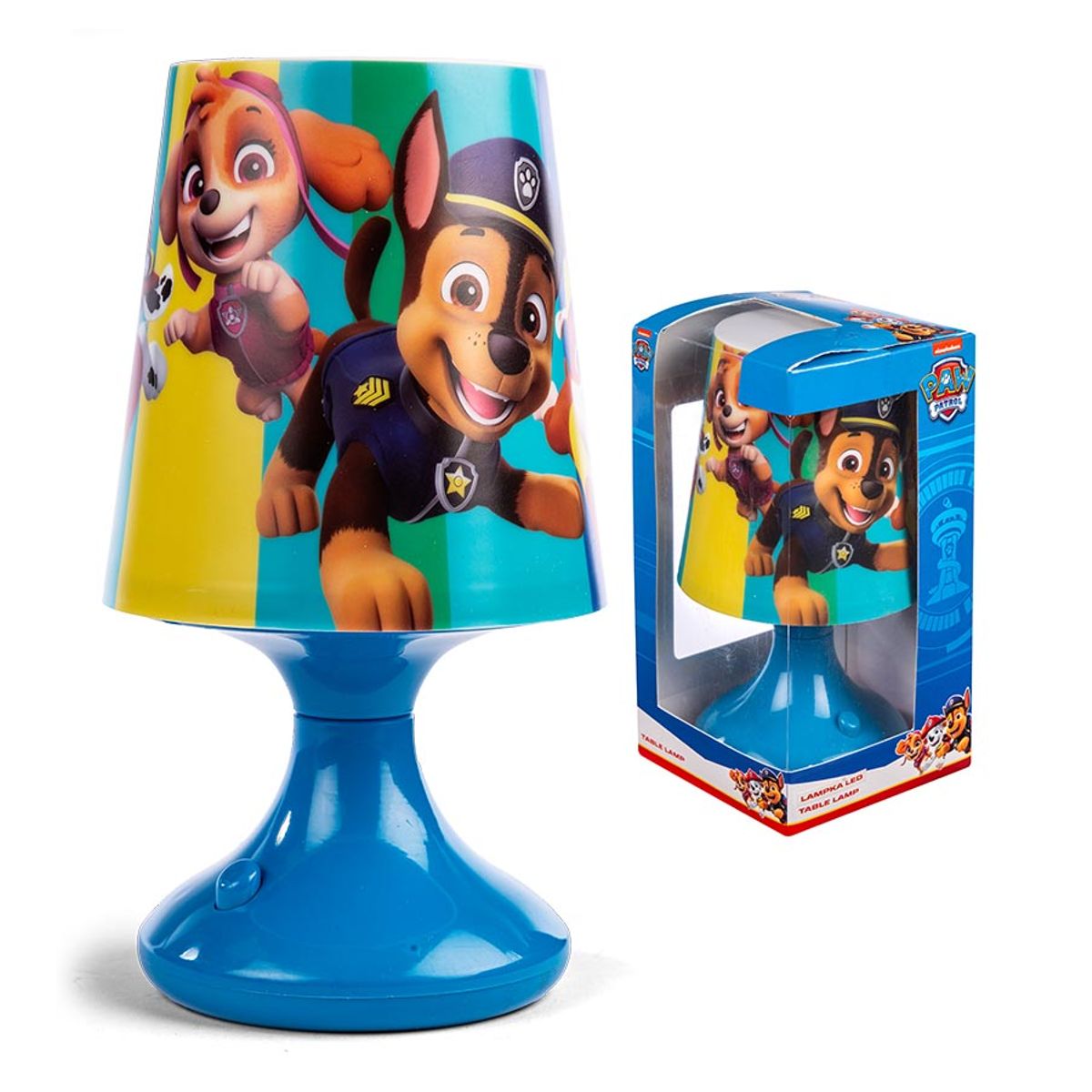 Paw Patrol Bordlampe 18 Cm. - Børne lampe - Legekammeraten.dk