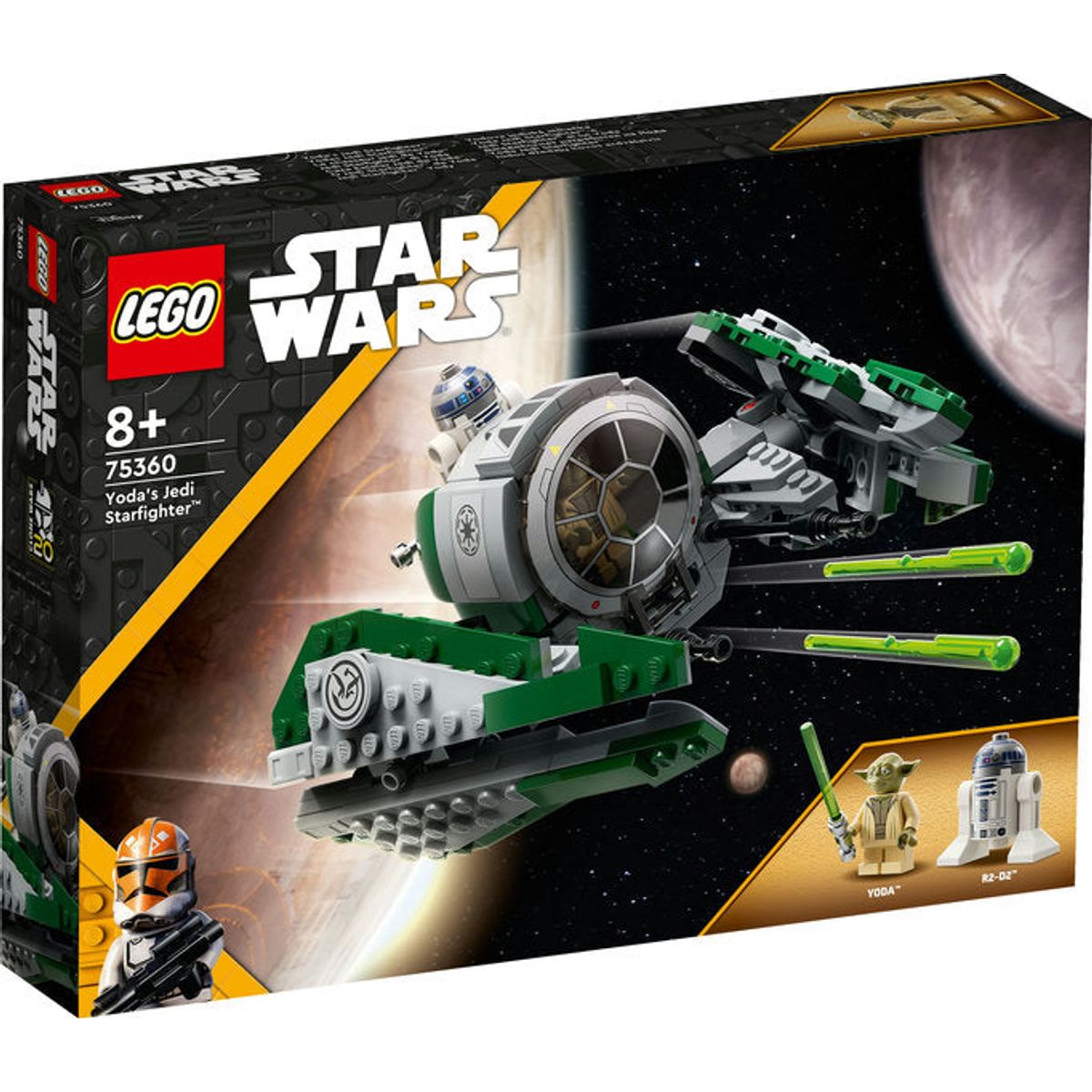 LEGO Star Wars Yodasâ¢ jedi-stjernejager - Lego - Legekammeraten.dk