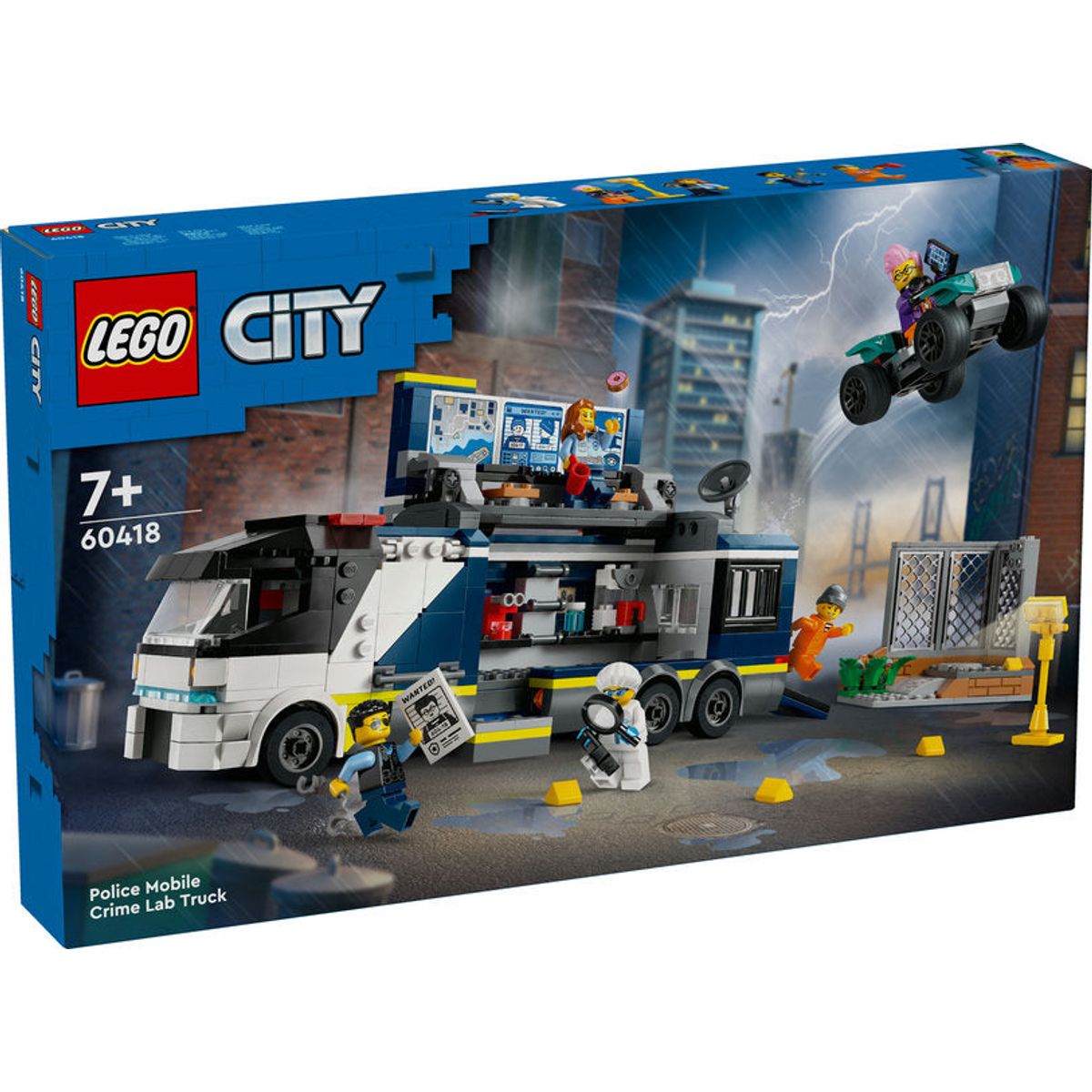 Lego City Politiets mobile kriminel Laboratorie Truck - LEGO - Legekammeraten.dk