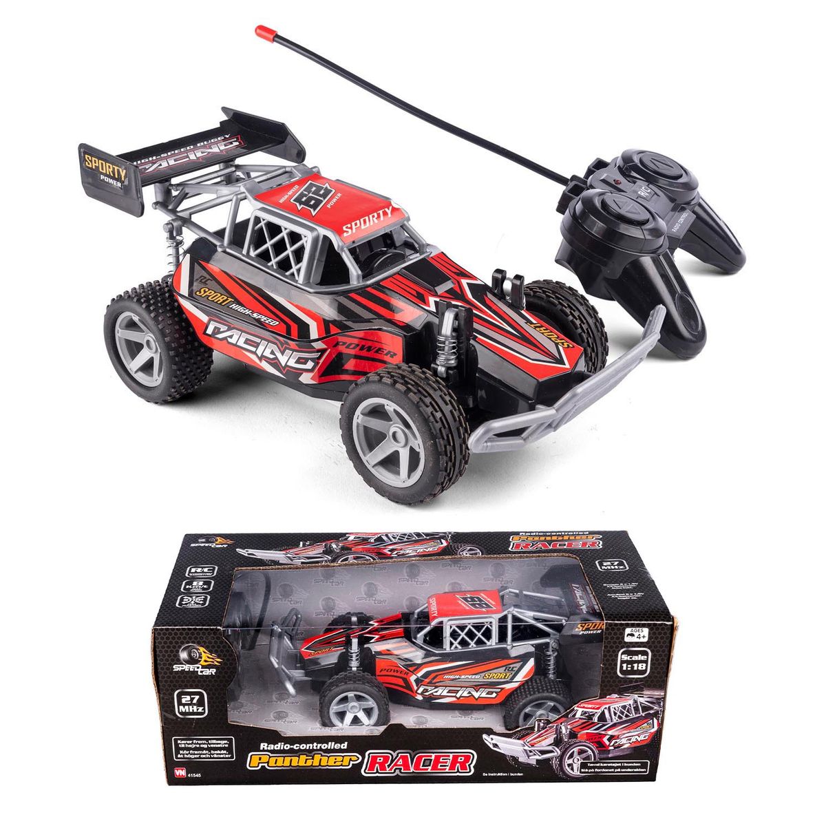 R/C Formula High-Speedcar - traktor - Legekammeraten.dk