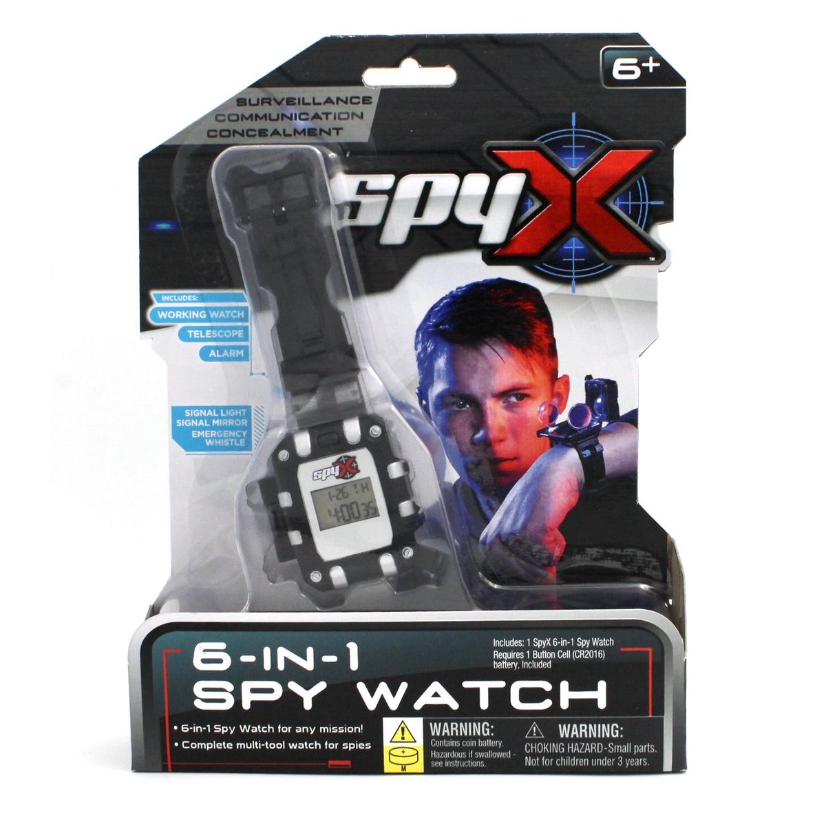 SpyX 6 I 1 Spion Ur - spion - Legekammeraten.dk