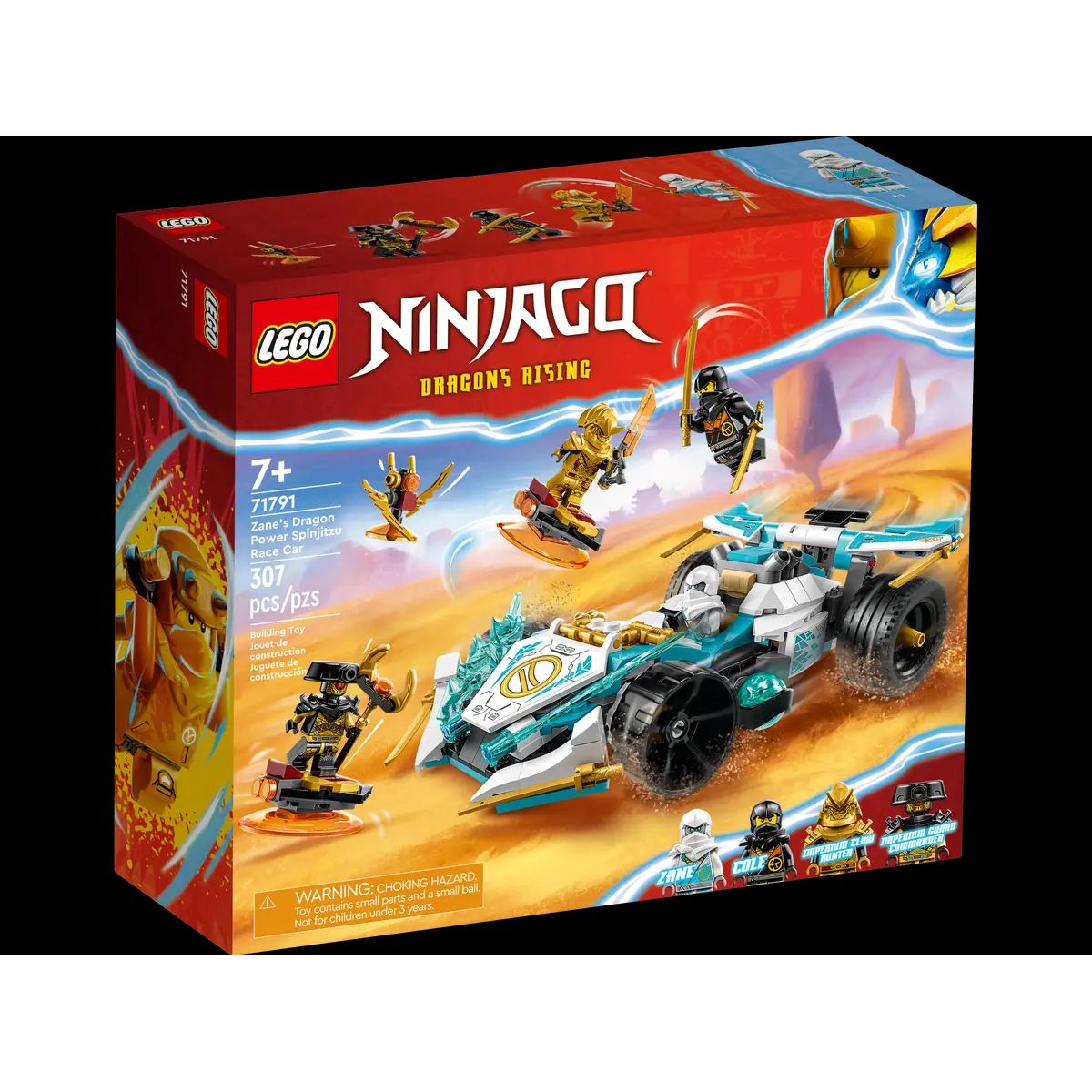 LEGO Ninjago Zanes Dragekraft Spinjitzu Racerbil - LEGO - Legekammeraten.dk