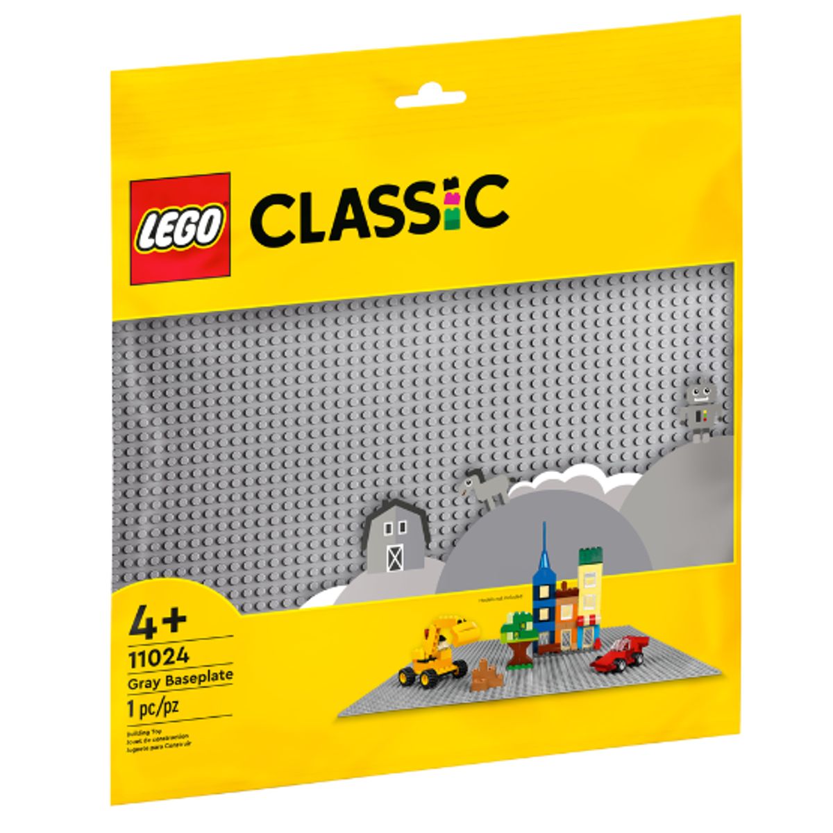 LEGO Classic Grå Byggeplade - Lego Classic - Legekammeraten.dk