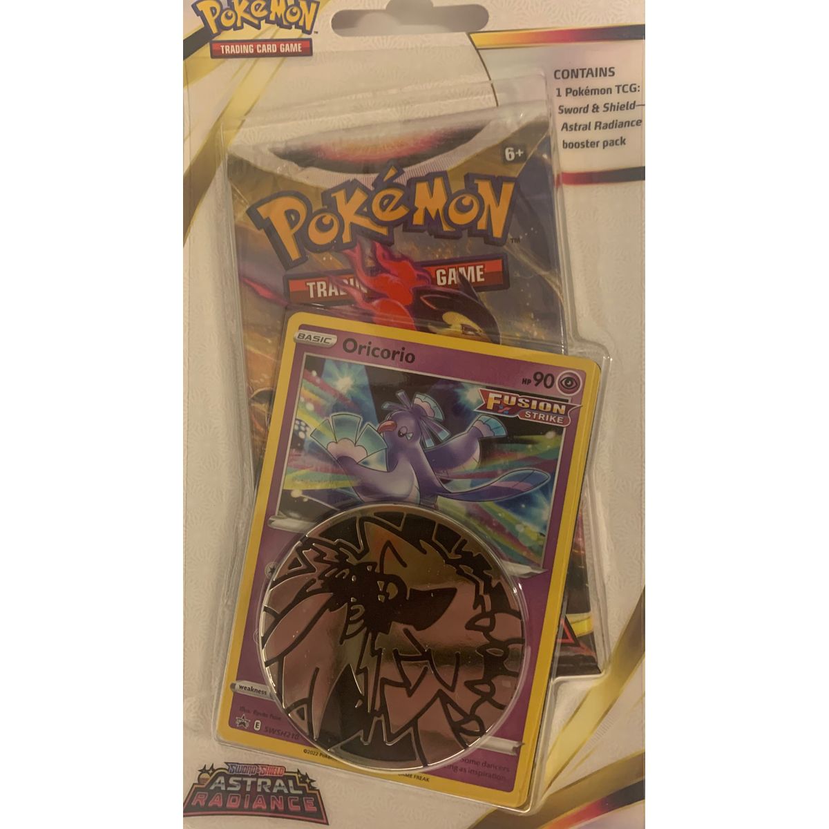 Pokémon TCG Sword & Shield Astral Radiance Booster Pack - pokemon - Legekammeraten.dk