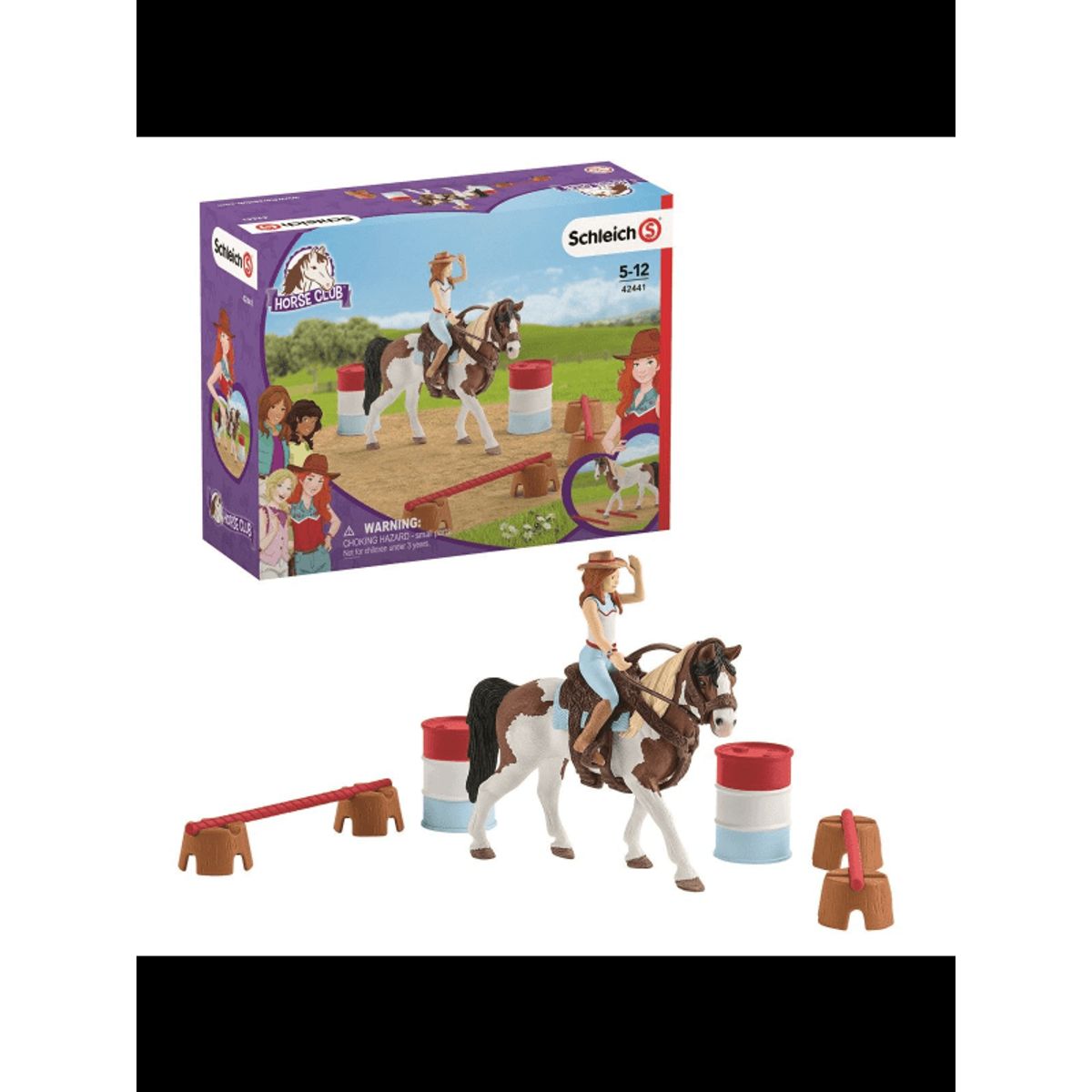 Schleich Horse Club Hanna's Western Ridekonkurrence Sæt - legetøjssæt - Legekammeraten.dk