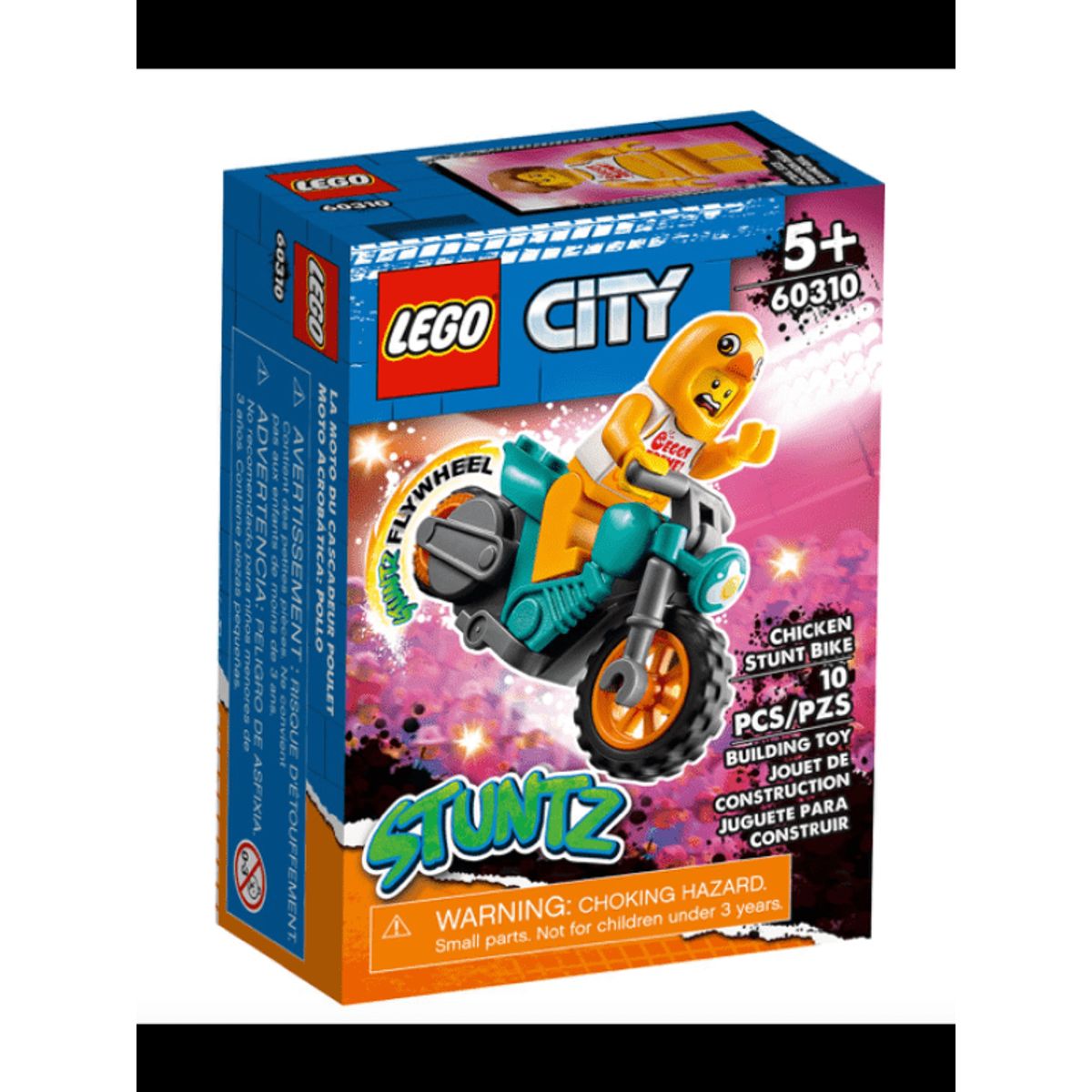 LEGO City Kylling-Stuntmotorcykel - Lego City - Legekammeraten.dk